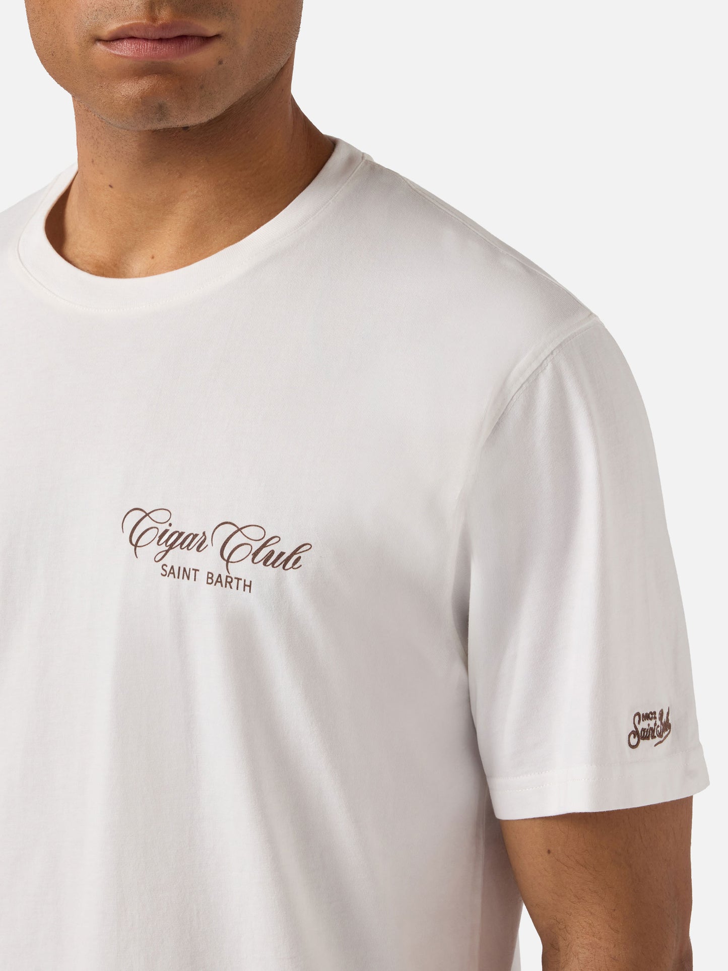 Camiseta White Portland con estampado Cigar Club 
