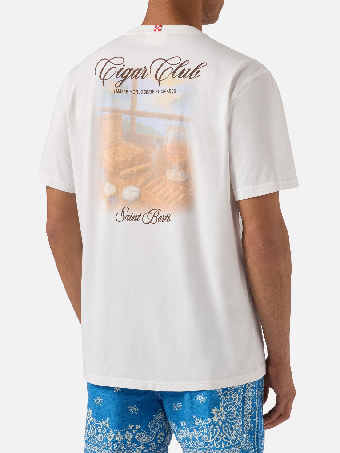 Camiseta White Portland con estampado Cigar Club 
