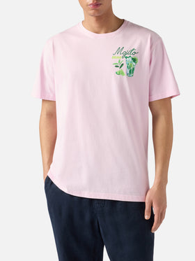 T-shirt Portland rose avec illustration Mojito Drink 