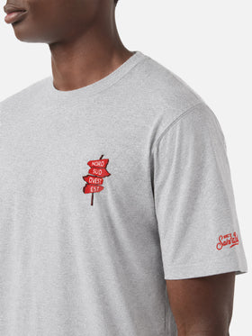Camiseta portland gris con estampado Nord Sud Ovest Est | Special Edition 