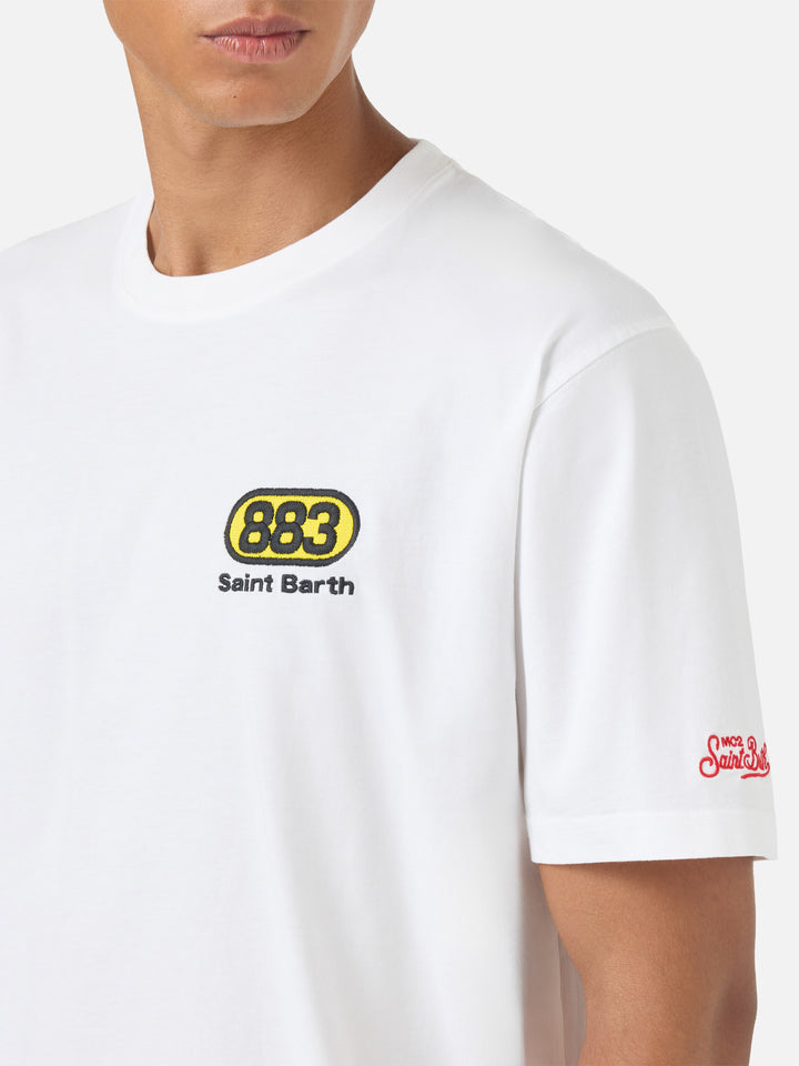 Camiseta de portland blanca con estampado Nord Sud Ovest Est | Special Edition 