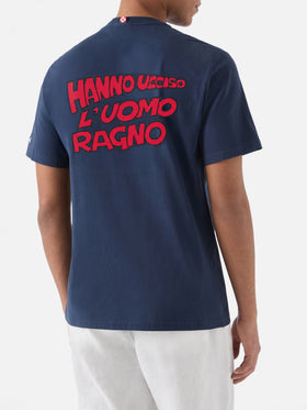 Camiseta portland Blue con gráfico Hanno ucciso l’uomo ragno | Special Edition 