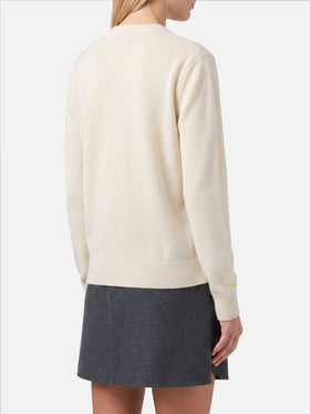 New Queen white Simpson print sweater | Special Edition