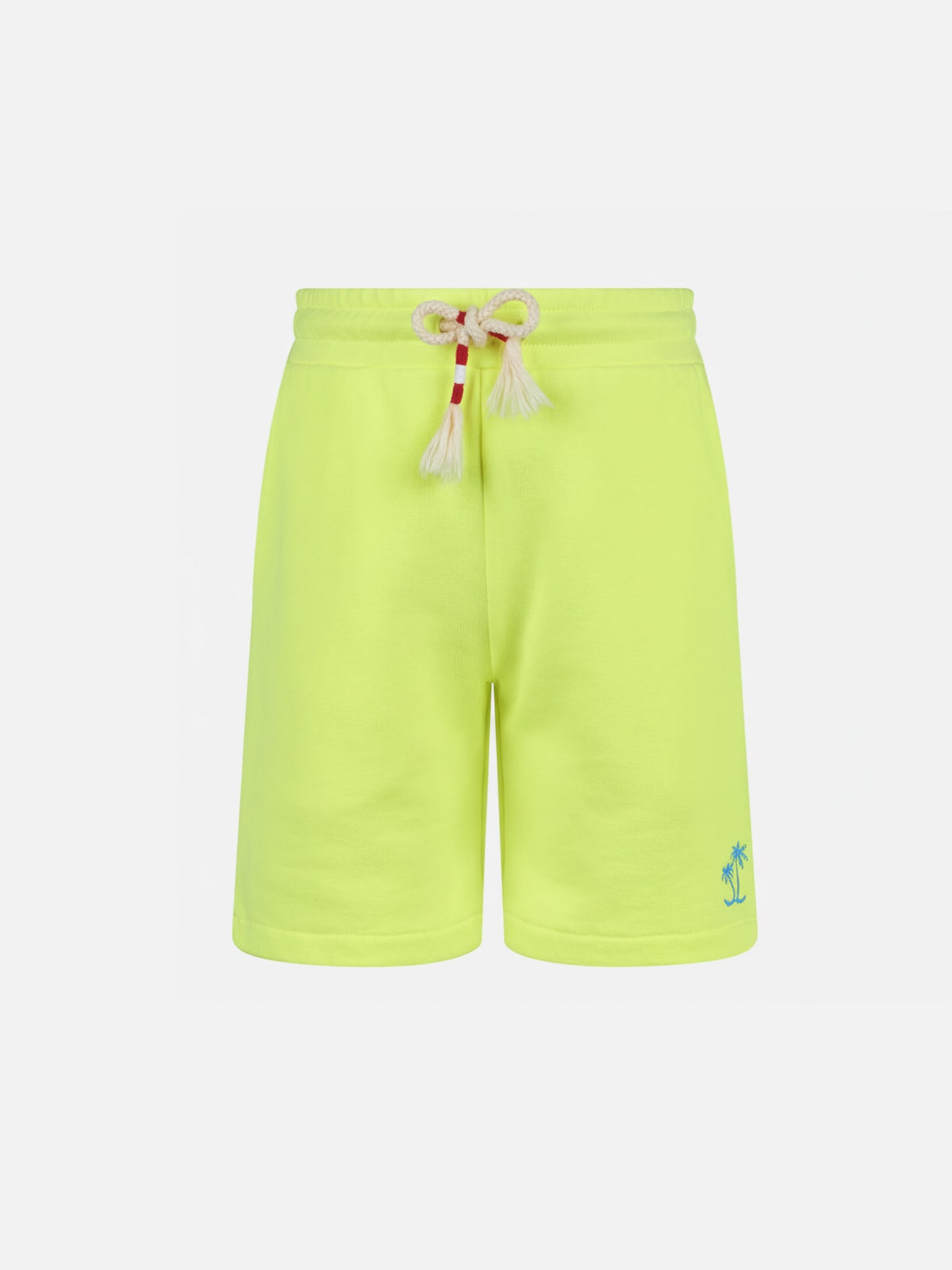 Bermudashorts Randle Jr aus Baumwolle in Fluo-Gelb 