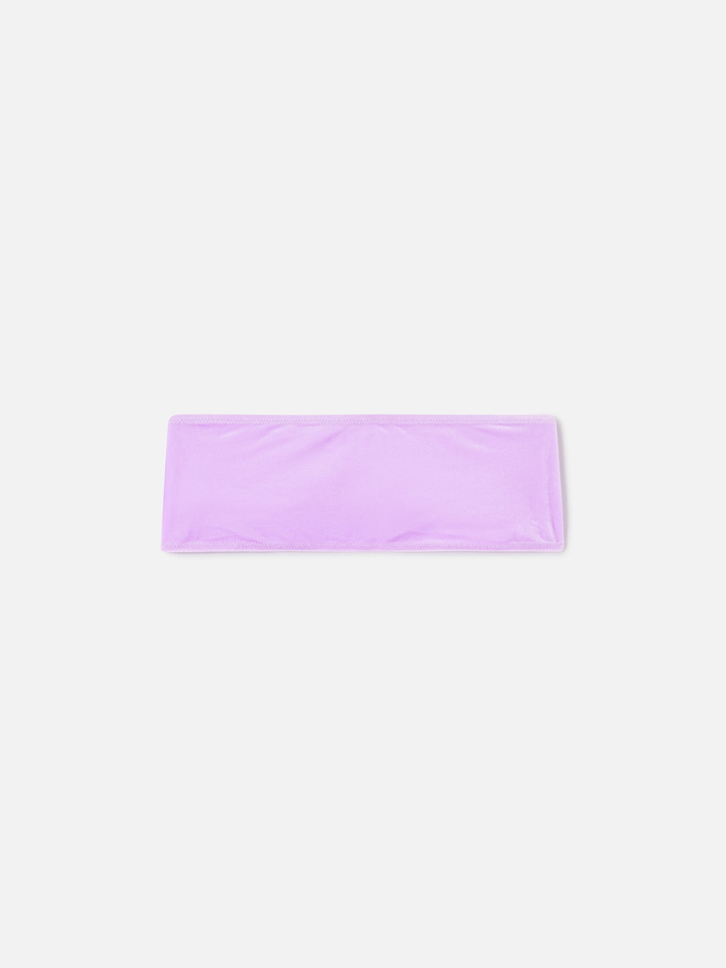 Rebby Bandeau-Bikinioberteil mit Samteffekt 