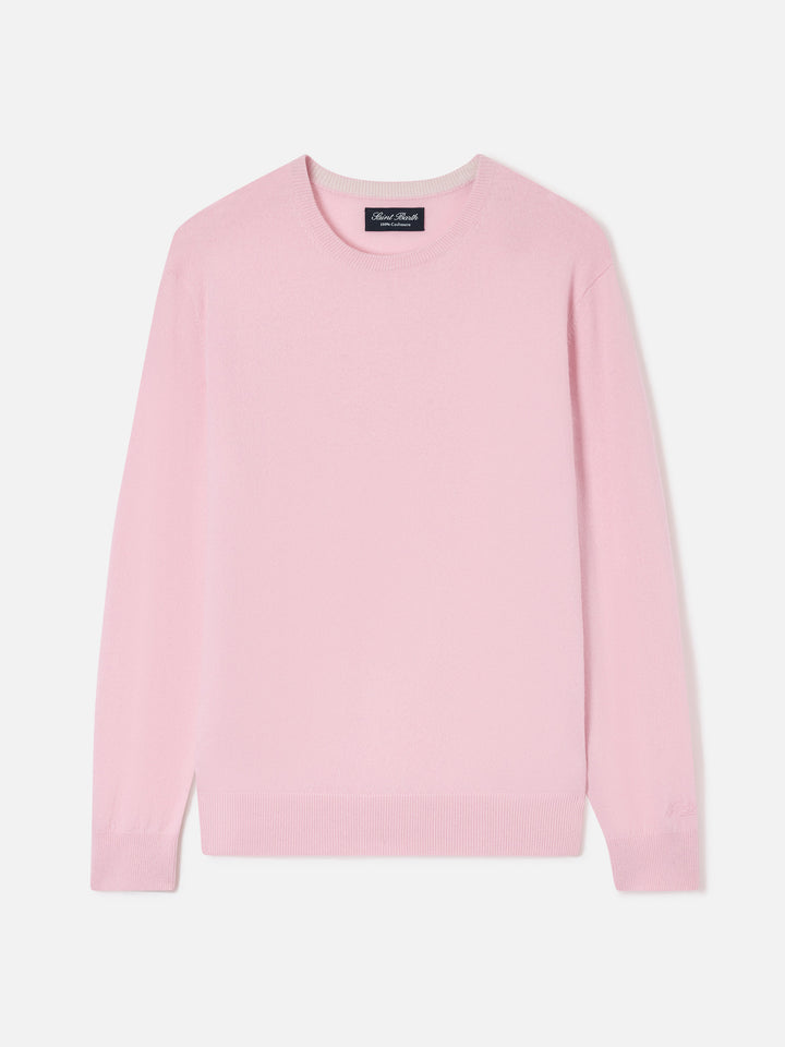 Sweat-shirt col rond Regent en rose 