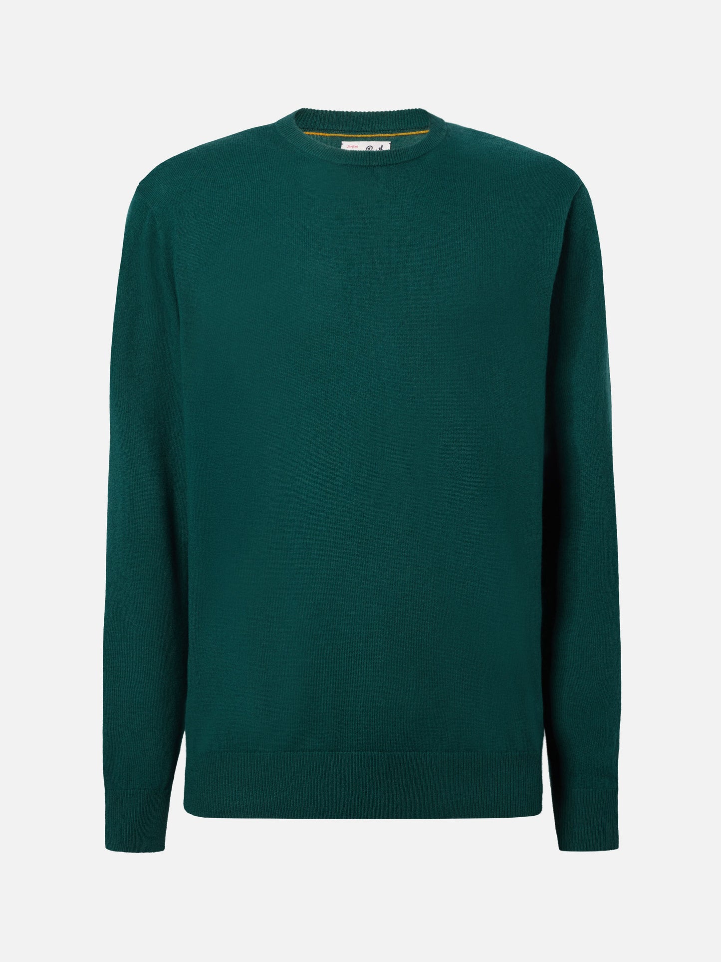 Regent-Pullover in britischem Grün aus Merinowolle und Kaschmir