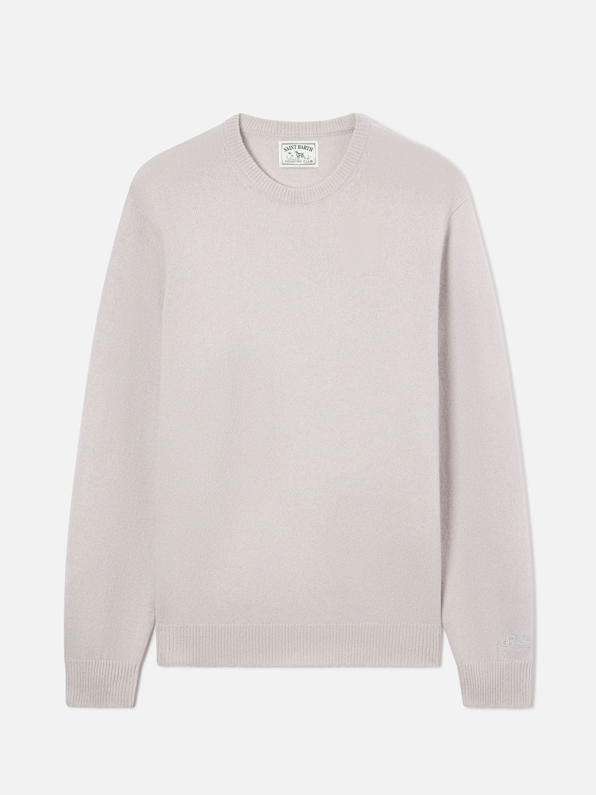 Grey Regent lambswool crewneck