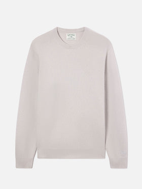 Grey Regent lambswool crewneck