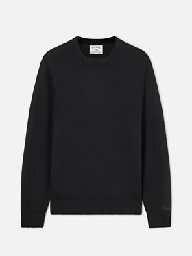 Black Regent lambswool crewneck