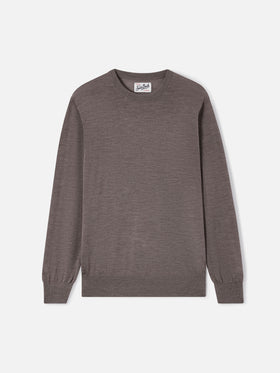 Girocollo Regent in Merino cammello