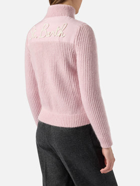 Doudoune matelassée rose Rosental 