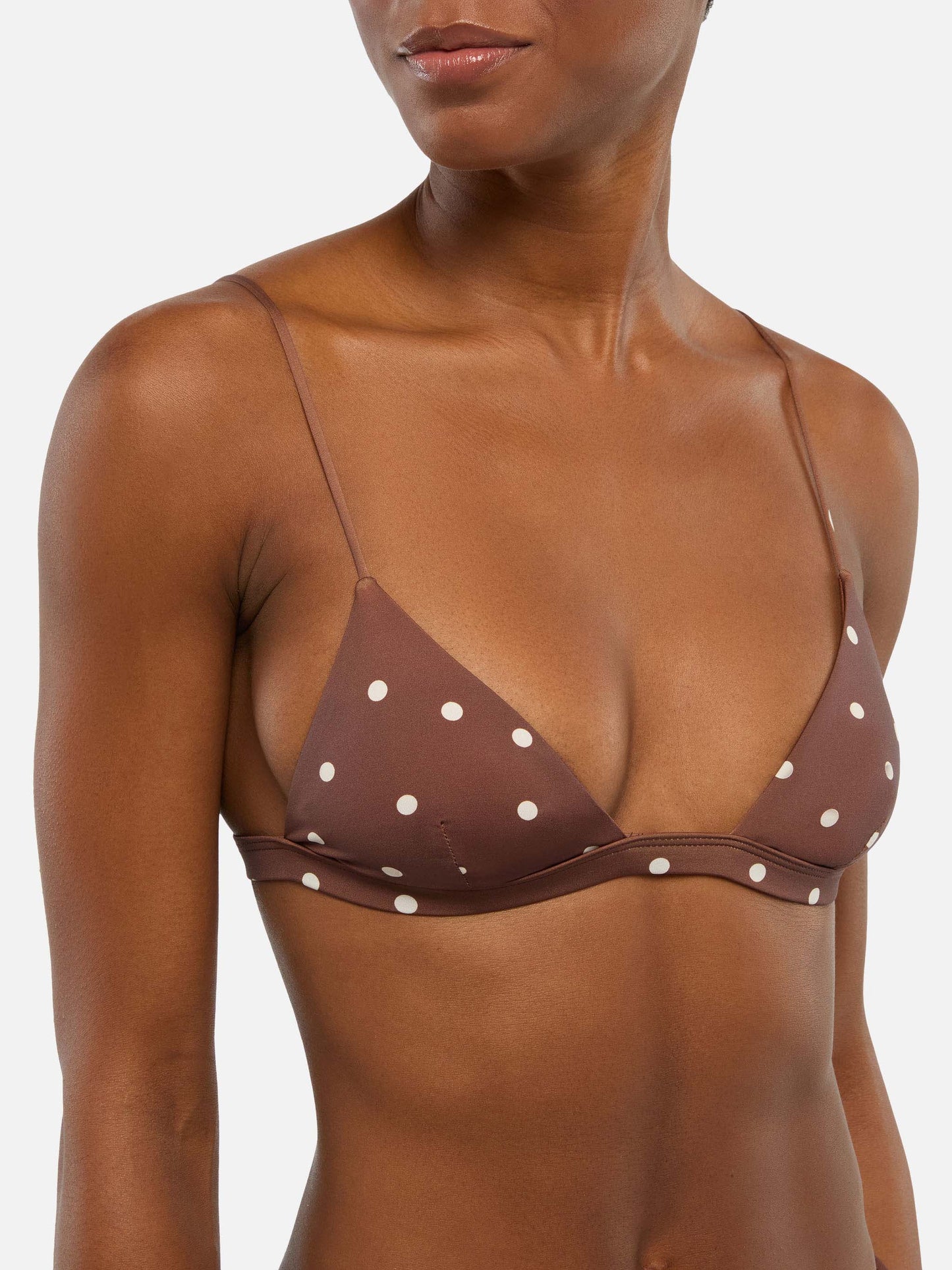 Triangel-Bikini Ryle Marielle mit Polka-Dot-Print 