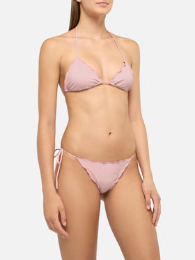Sagittarius Miami klassischer Triangel-Bikini in Pink
