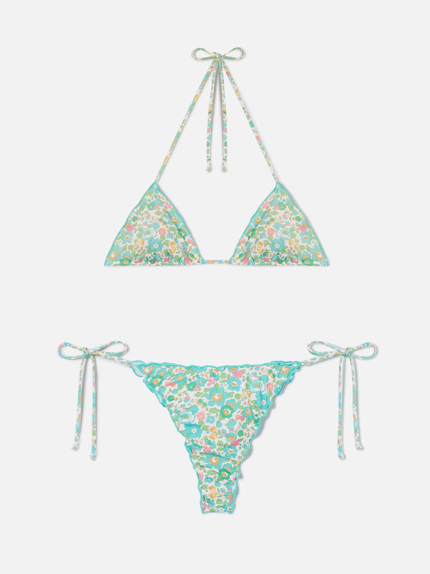 Bikini Sagittarius Miami triangolo stampa floreale Betsy | Special Edition