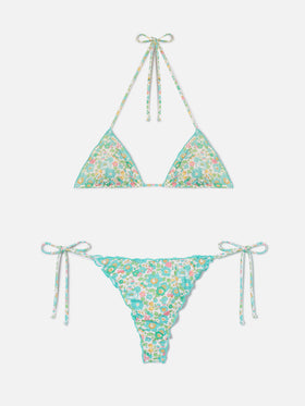 Bikini Sagittarius Miami triangolo stampa floreale Betsy | Special Edition