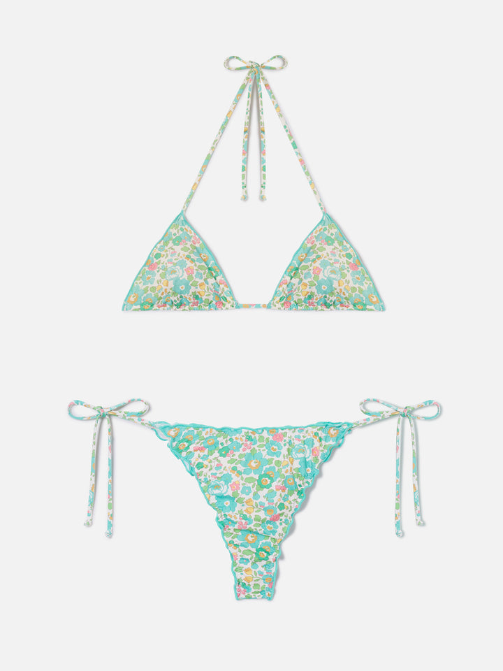 Bikini Sagittarius Miami triangolo stampa floreale Betsy | Special Edition