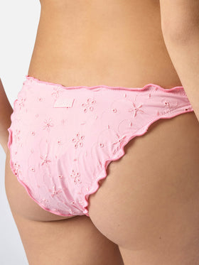 Triangle bikini Sarius triangle in pink sangallo