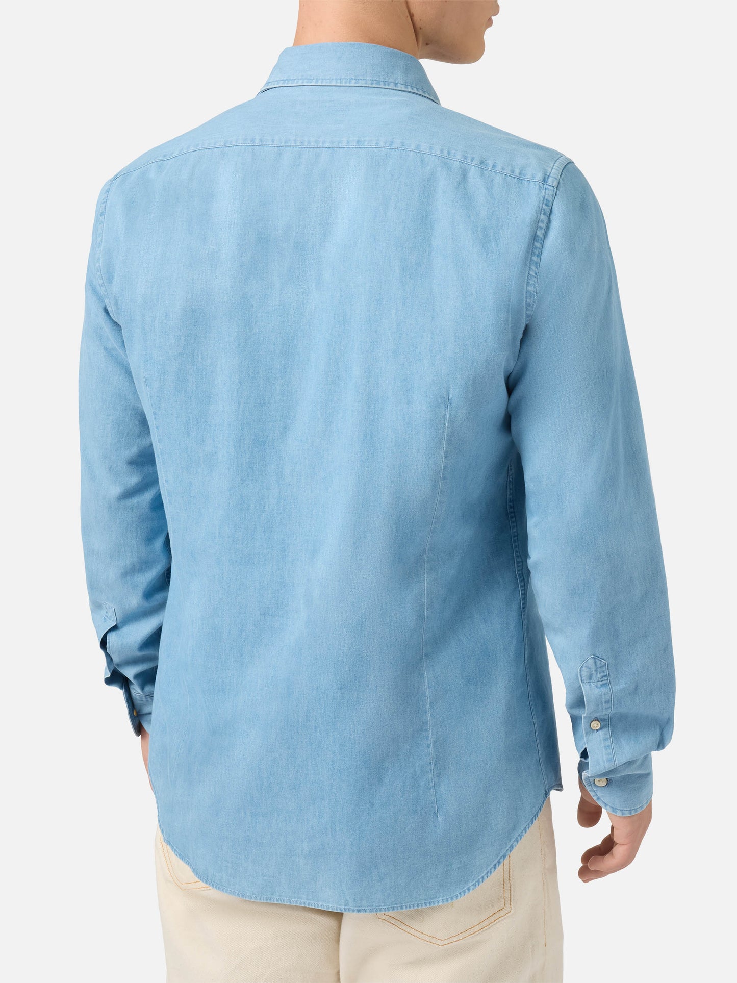 Seefeld Chambray-Hemd mit klassischem Kragen