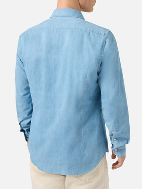Seefeld Chambray-Hemd mit klassischem Kragen