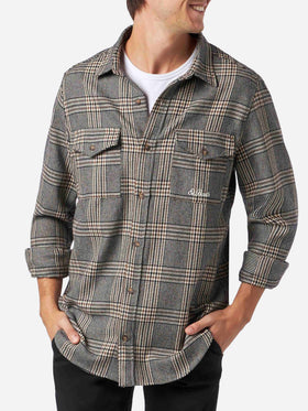 Camisa Seiser Prince of Wales en mezcla de lana 