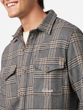 Camisa Seiser Prince of Wales en mezcla de lana 