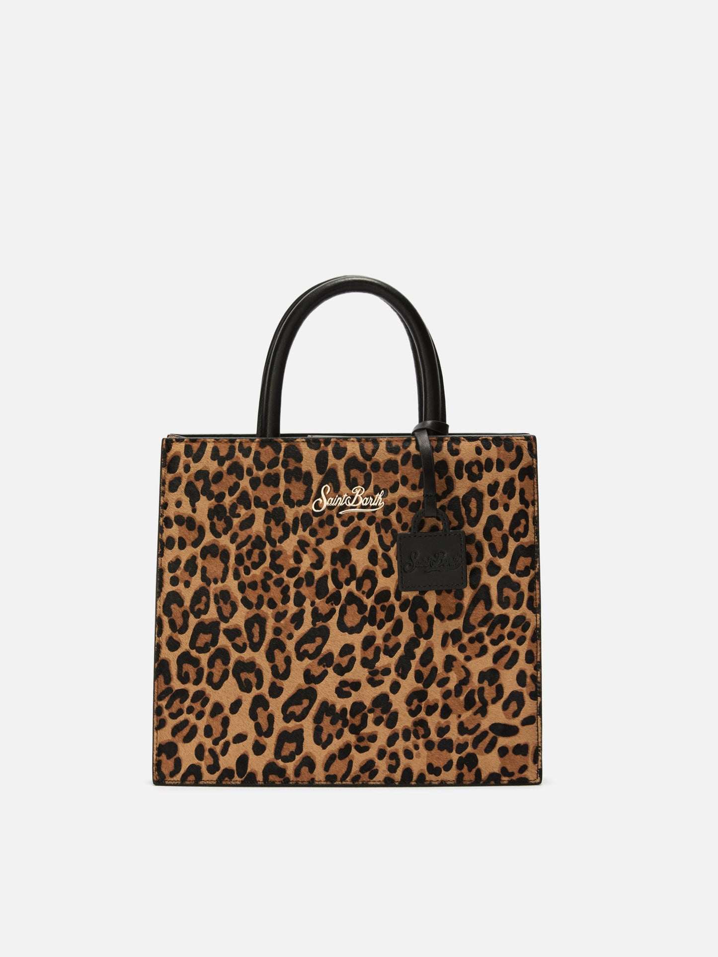 Compra el bolso Shop Bag Midi con estampado de leopardo 