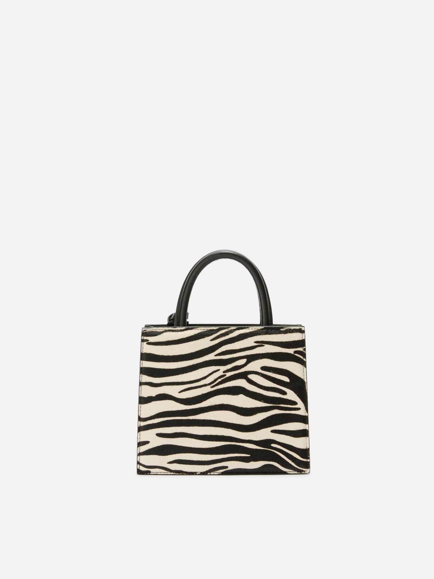 Borsa Shop Bag Mini stampa zebra