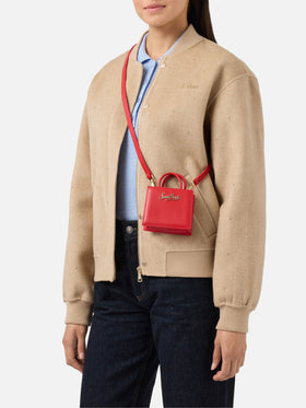 Compra el bolso de mano Bag Micro en piel roja 