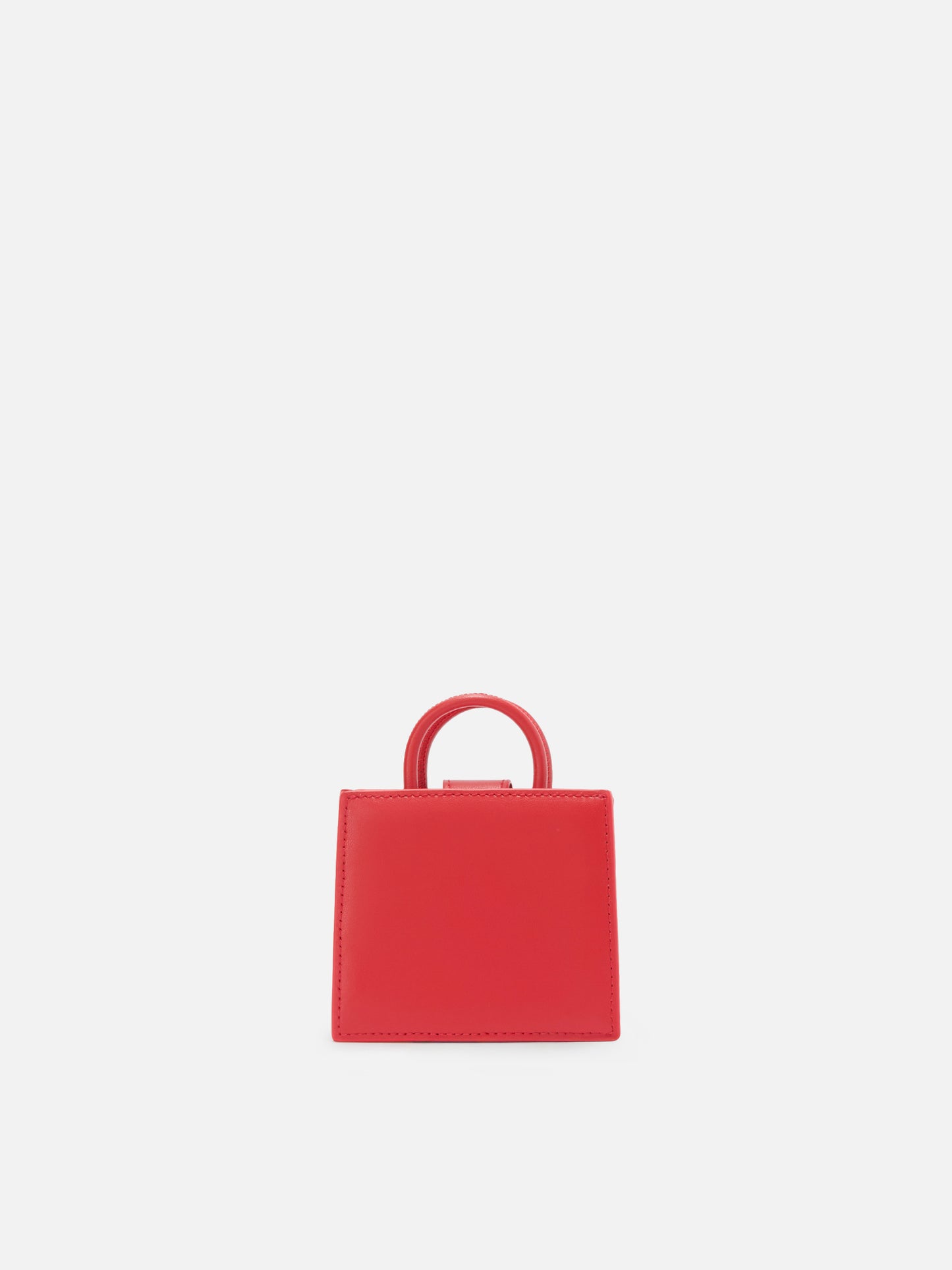 Compra el bolso de mano Bag Micro en piel roja 