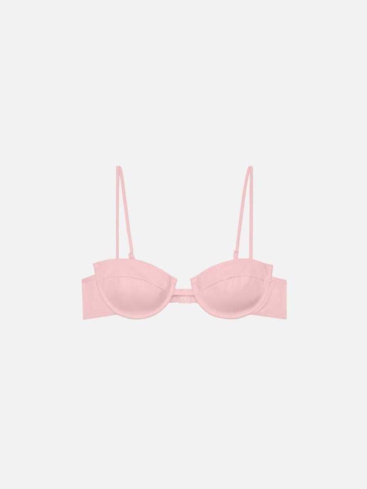 Bralette con aro Salina rosa 