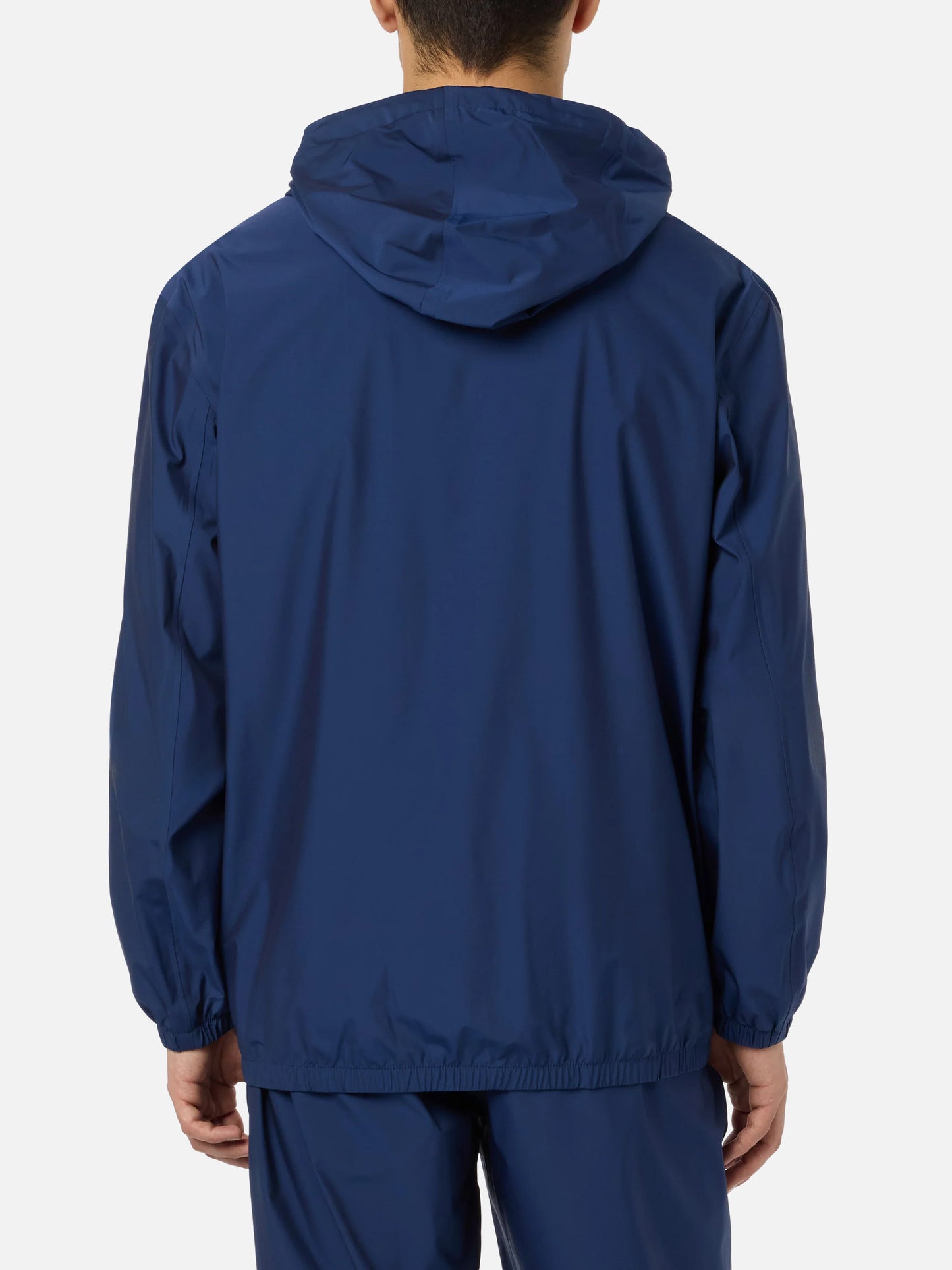 Giacca Sloop in tessuto tecnico Solaro blu navy tinta unita