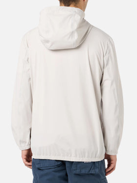 Sloop ice white jacket in stretch technical fabric