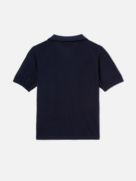 Polo Sloan Jr bleu marine 