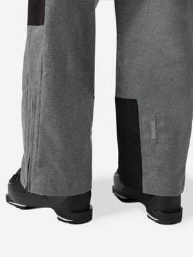 Ski pants Snowbird in melange grey with Recco® technology