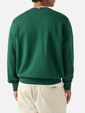 Sweat-shirt Soho vert en coton avec imprimé Snoopy | Special edition 