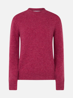 Woman peony stretch yarn sweater Sorbonne - MC2 Saint Barth