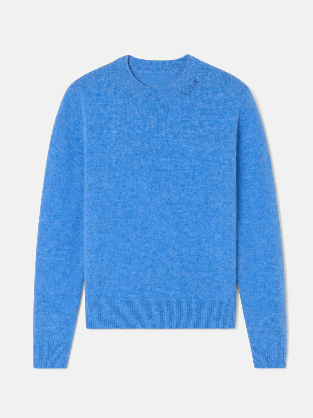 Dusty blue Sorbonne crewneck sweater