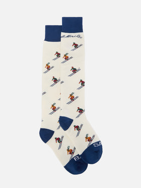 Sox Tech Socken aus Baumwolle mit St. Moritz-Jacquard | ST. MORITZ TOP OF THE WORLD SPECIAL EDITION 