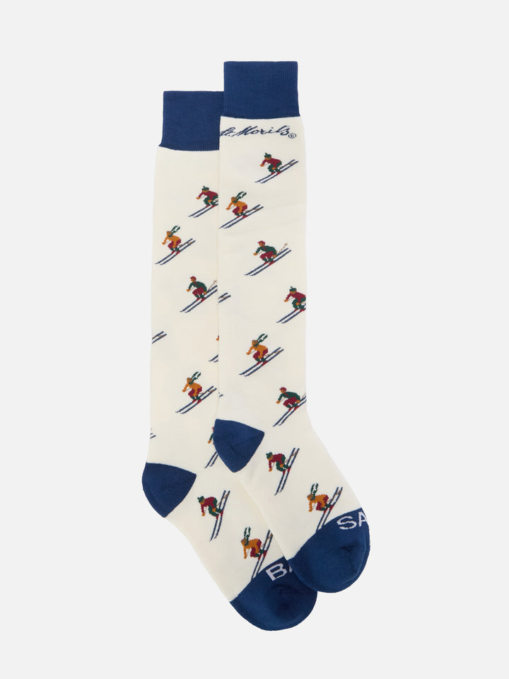 Calcetines Sox Tech de algodón con jacquard St. Moritz | ST. MORITZ TOP OF THE WORLD SPECIAL EDITION 