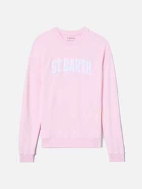 Sudadera Pink Stardust con logo en relieve efecto rizo y bordado Sport Club 