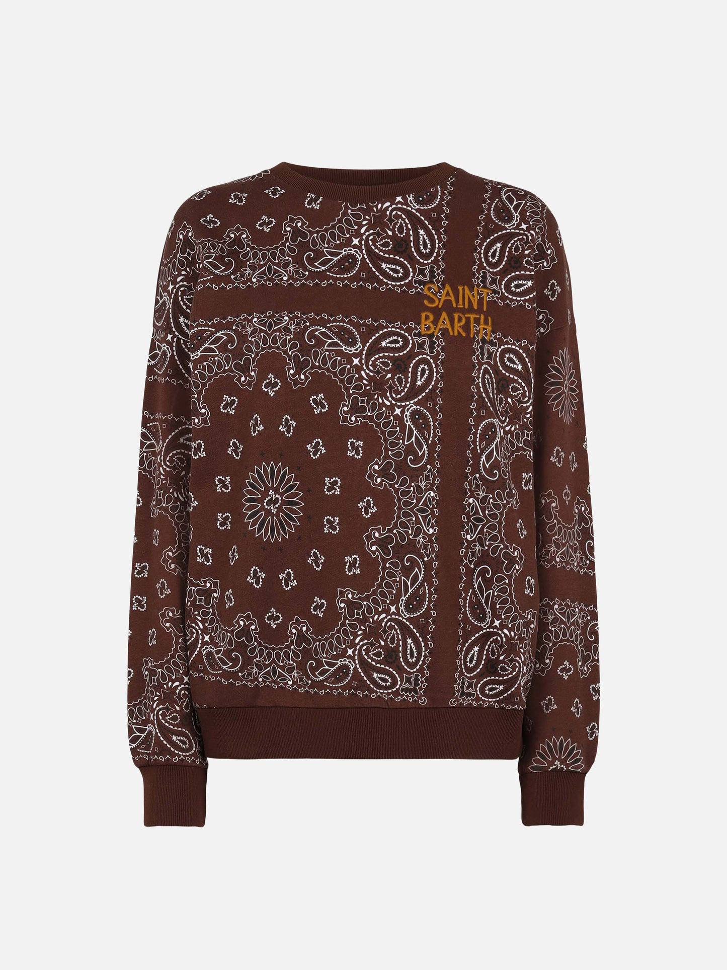 Damen Sweatshirt Stardust mit Bandanna-Print
