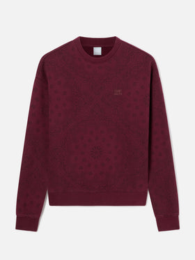 Sweat-shirt Stardust à imprimé bandana 