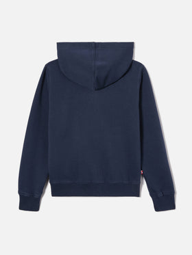 Navy blue Toronto zip sweatshirt with Snoopy football embroidery | Special edition