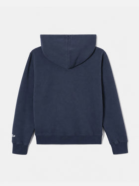 Navy blue Toronto hooded sweatshirt with Snoopy Ski Club embroidery | Special edition