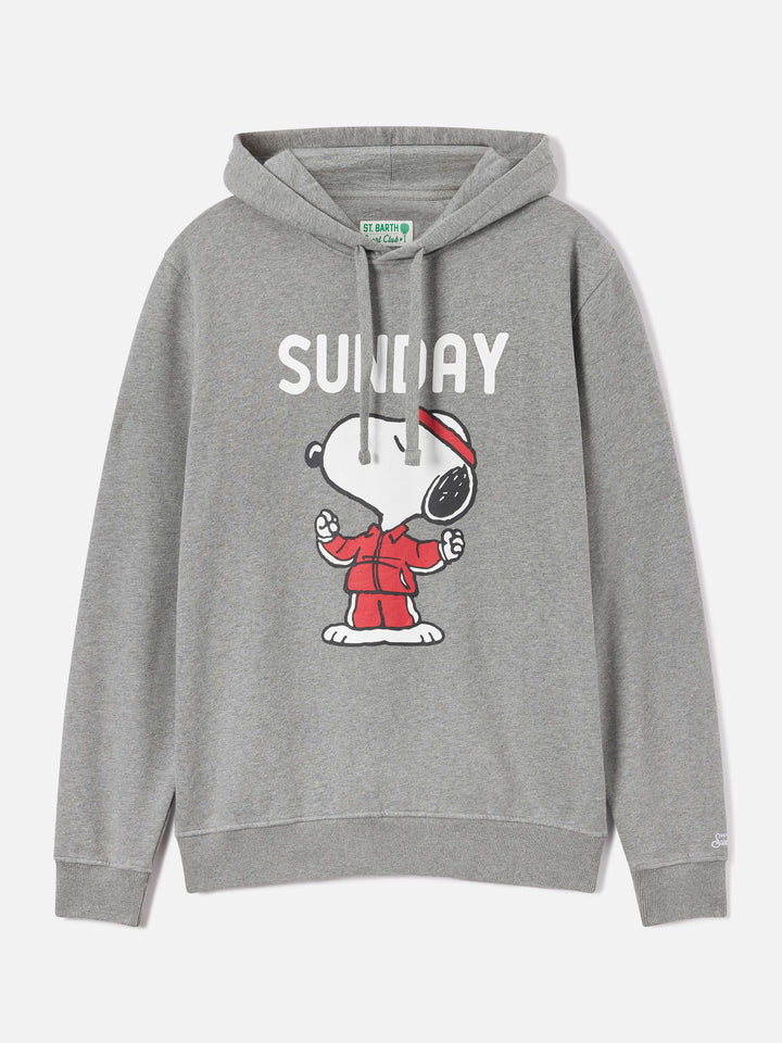 Grauer Tribeca Hoodie aus Baumwolle mit Snoopy-Print | Special edition 