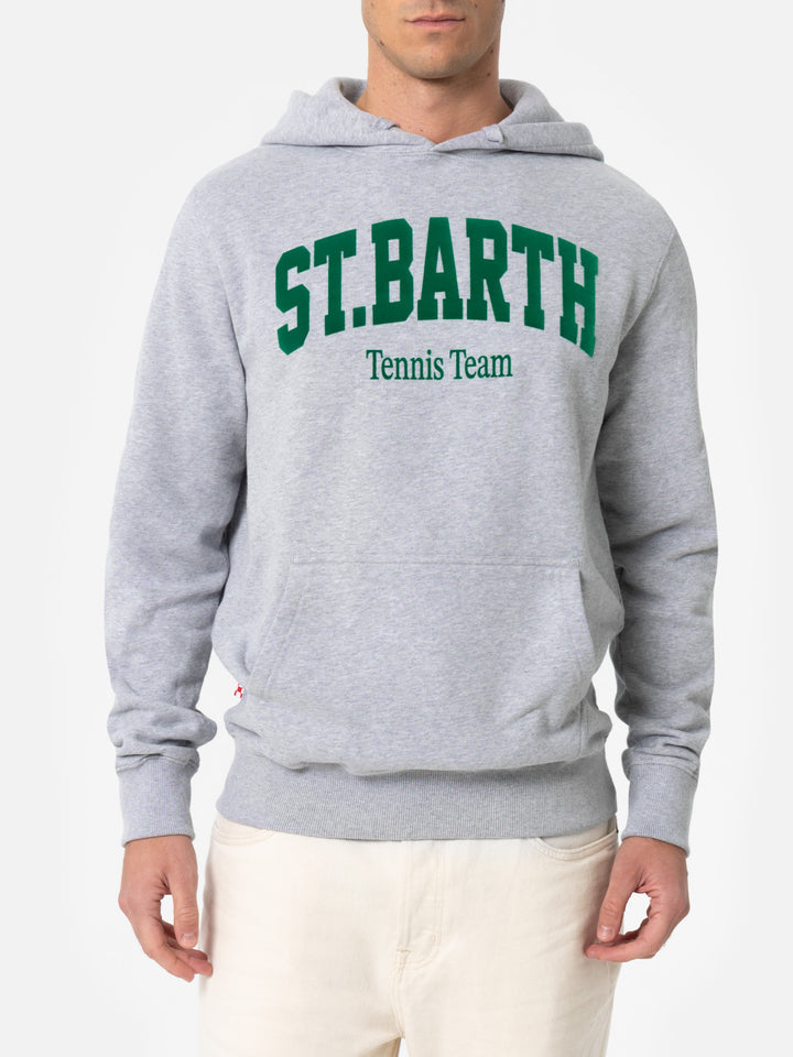 Tribeca sweatshirt with St. Barth tennis team print