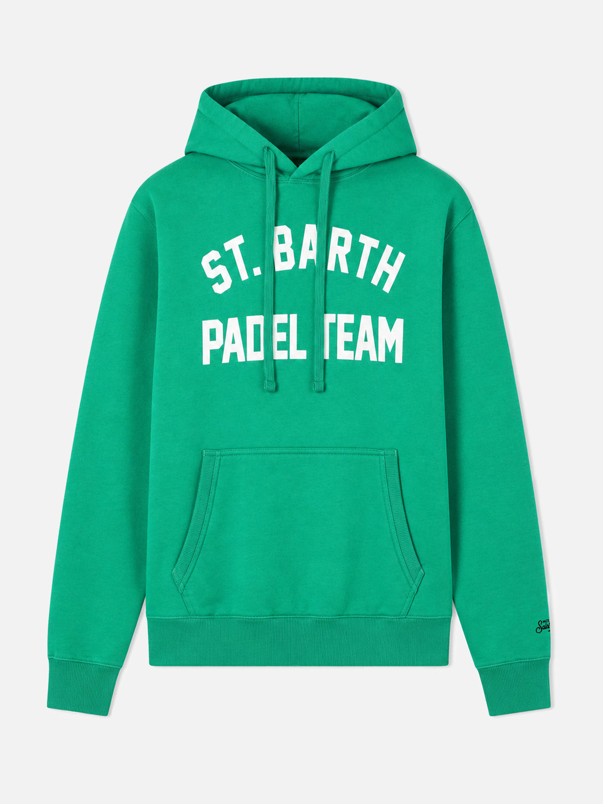Sudadera con capucha de algodón con estampado St. Barth Padel Team 