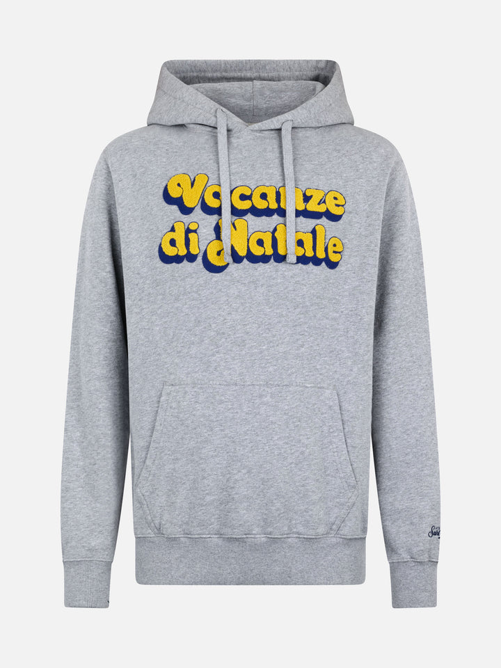 Man sweatshirt Tribeca with Vacanze di Natale print | VACANZE DI NATALE SPECIAL EDITION - MC2 Saint Barth