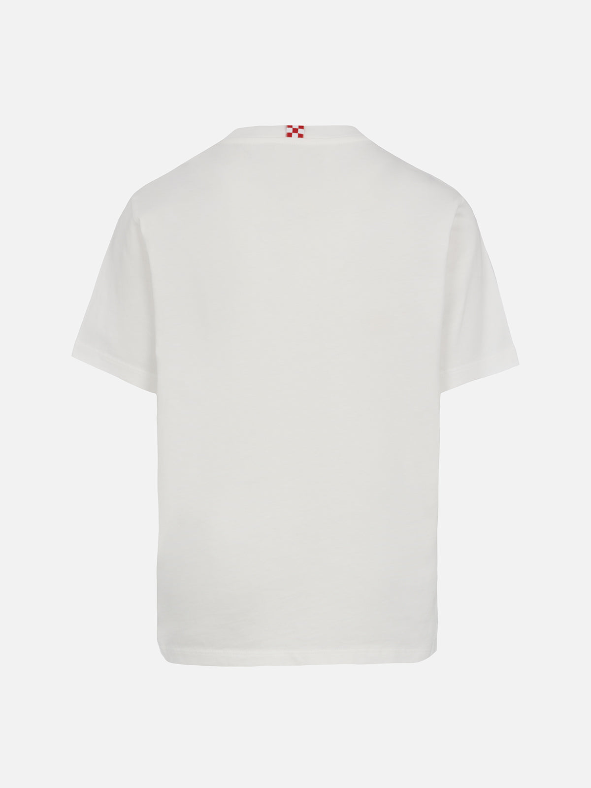 Boy cotton t-shirt withSt. Barth padel club print - MC2 Saint Barth